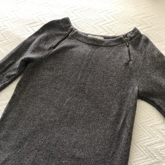 Grey, Loose, Sweater Top - Picture 1 of 7